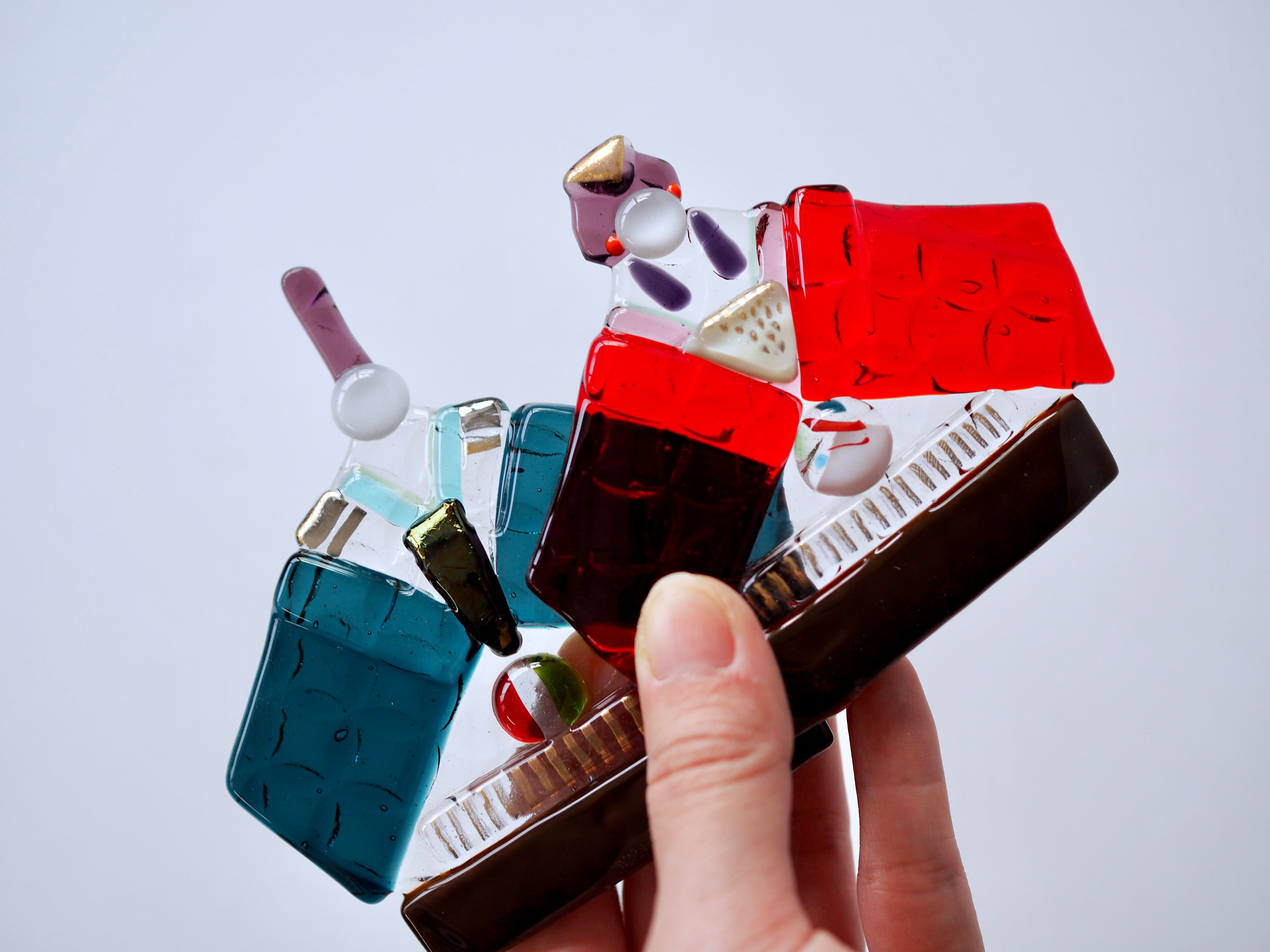 ガラスのお雛様/兜・鯉のぼり作り