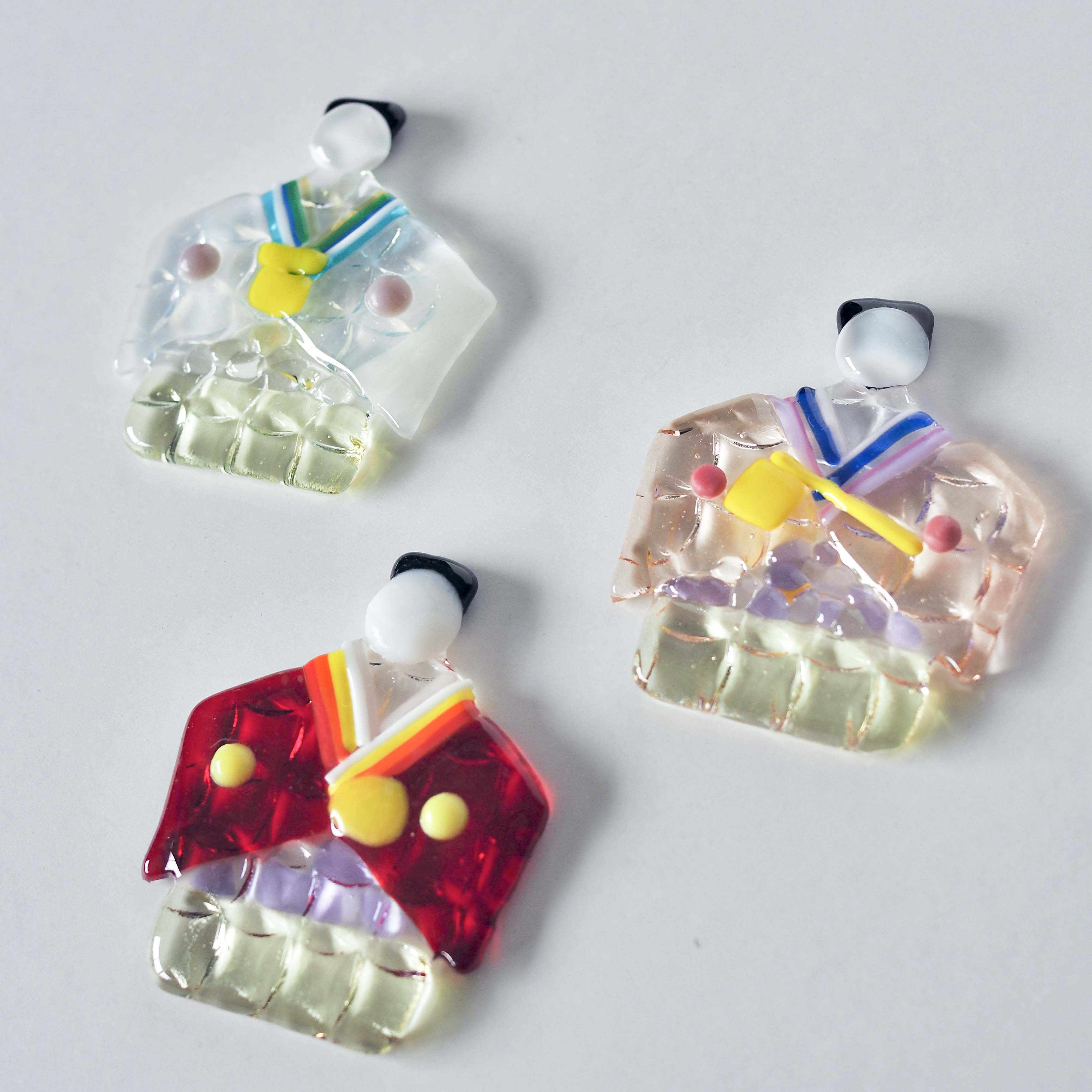 ガラスのお雛様/兜・鯉のぼり作り