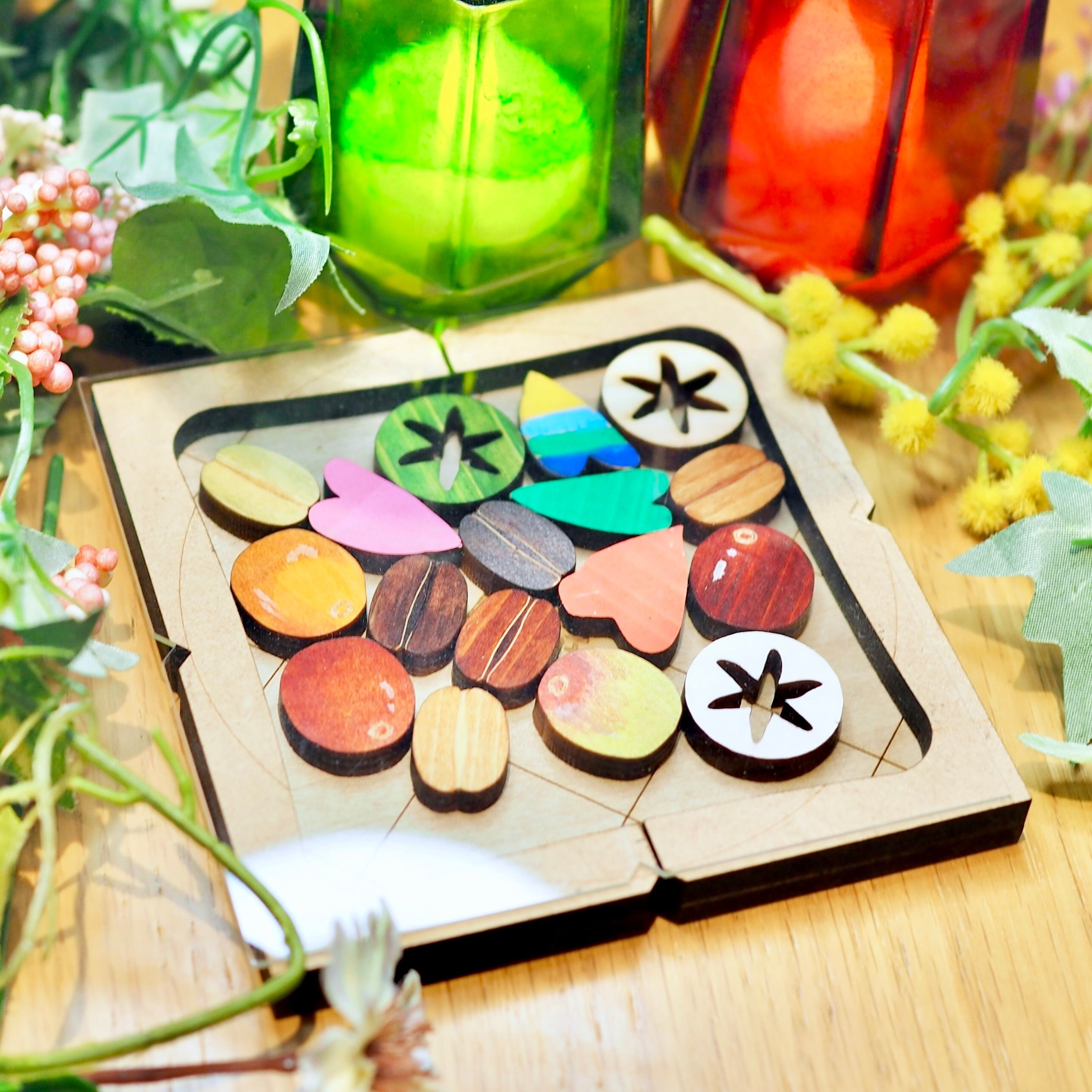 日本の木でつくるリバーシ作りin スターバックス コーヒー<br>コレド室町テラス店<br>