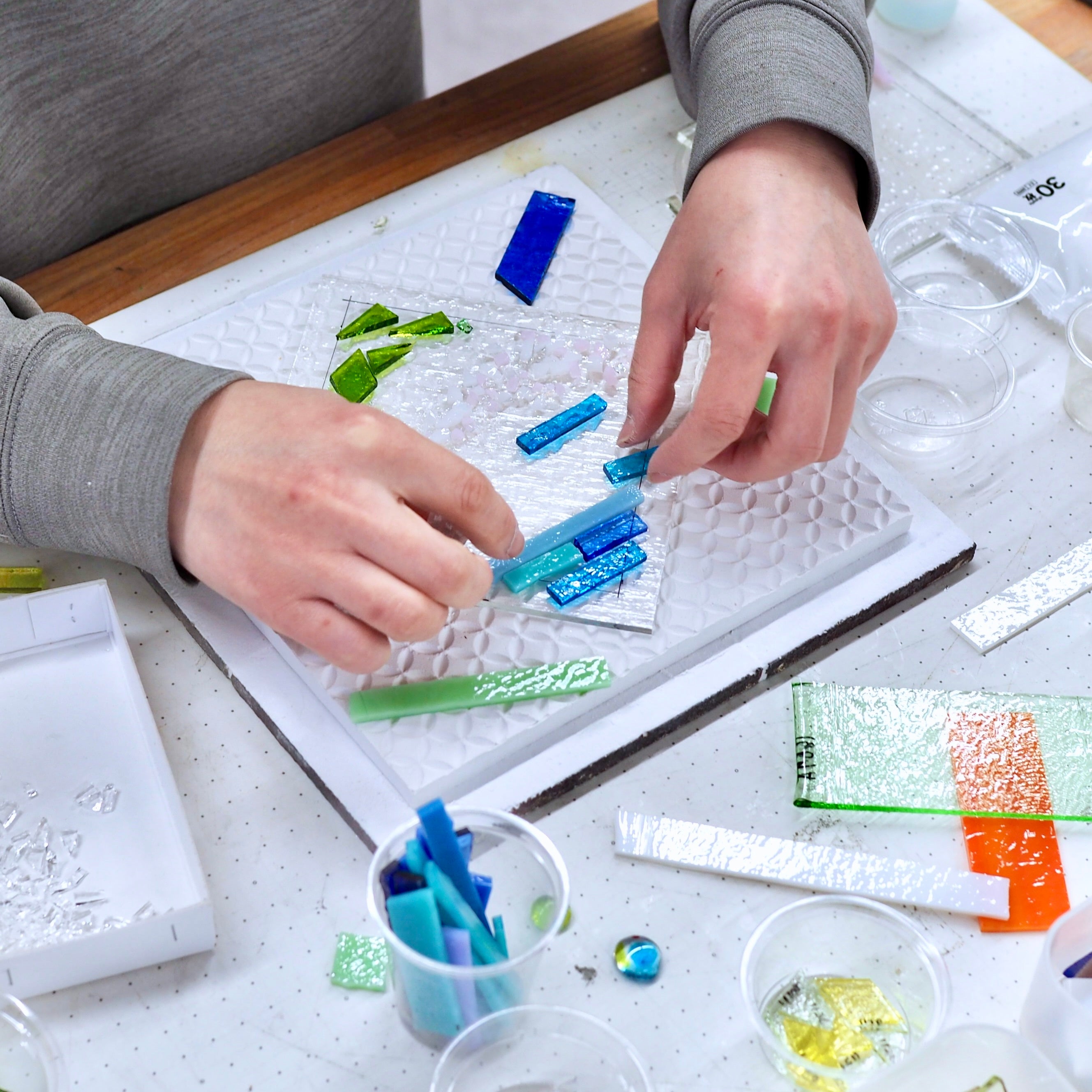 Layssガラスの物作り体験