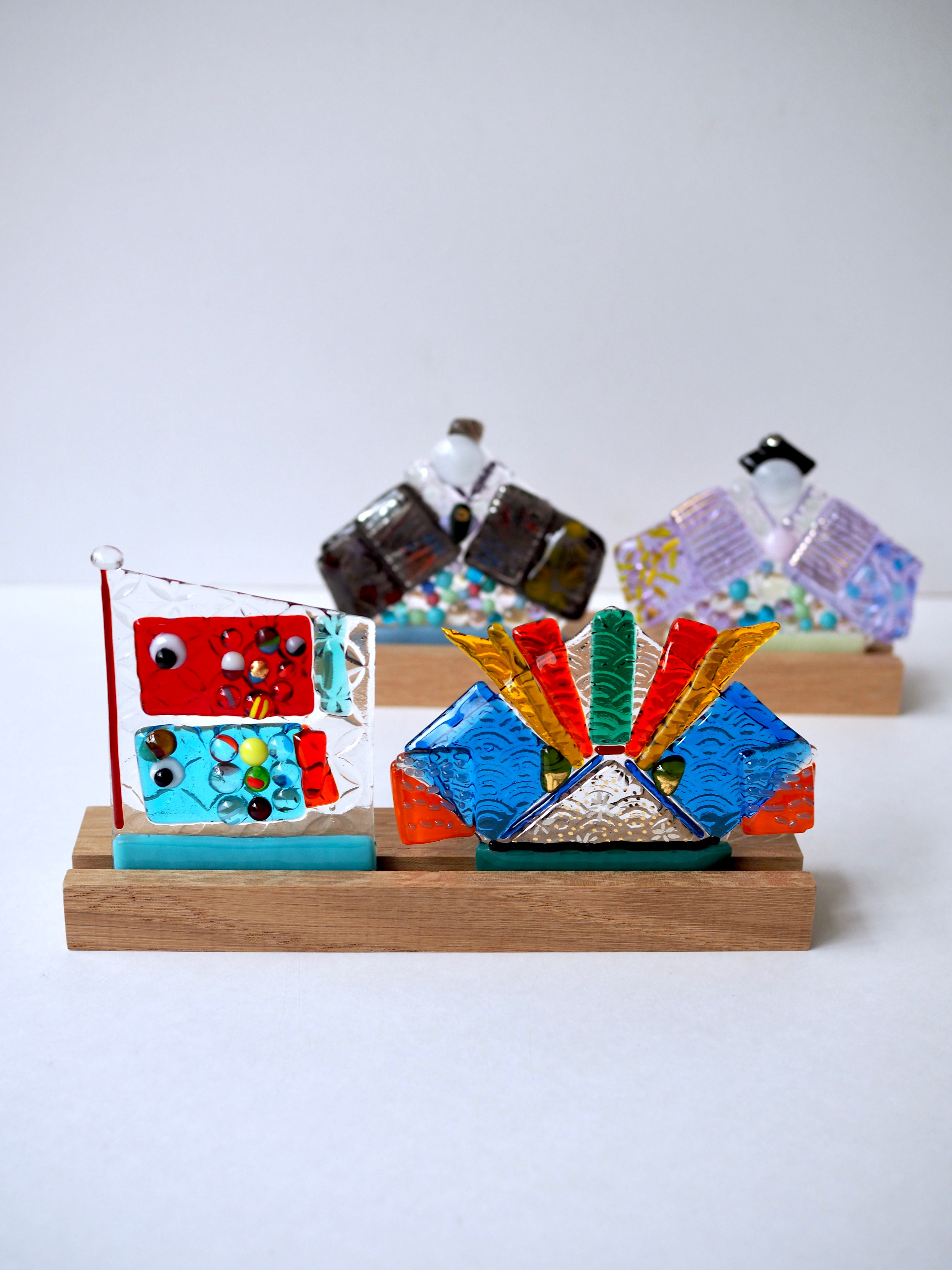 ガラスのお雛様／兜・鯉のぼり作り