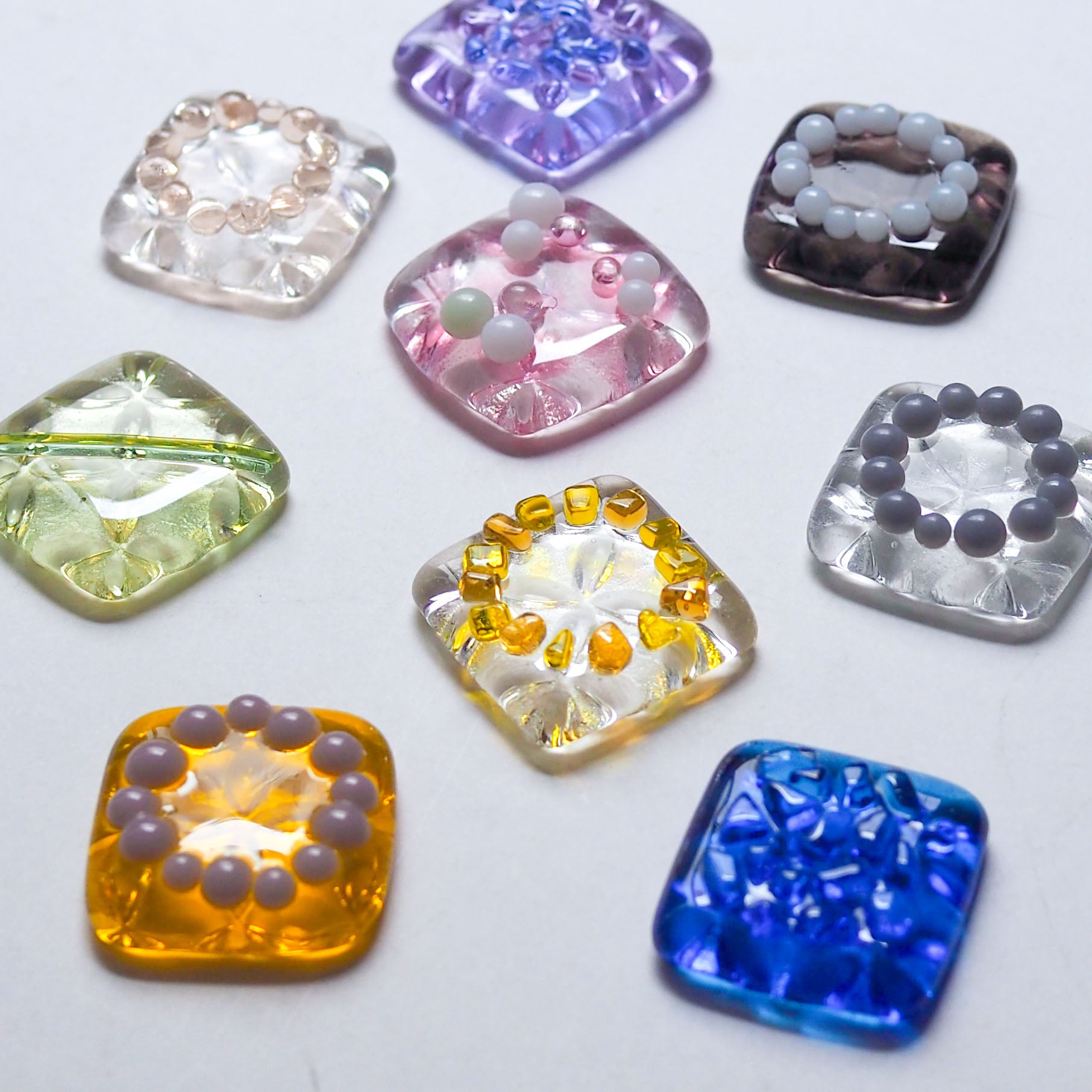 【ガラスのワークショップ同伴者様向け】ガラスの箸置き作り